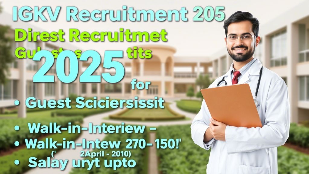 IGKV Guest Scientist Vacancy