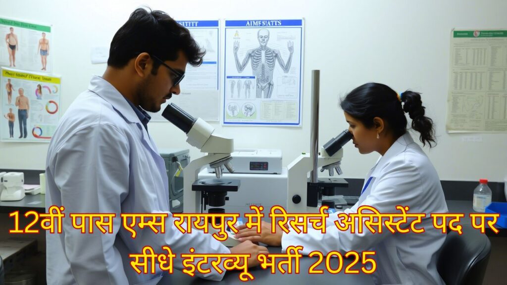 AIIMS Raipur Research Assistant Vacancy
