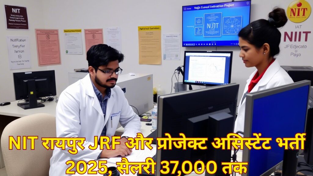 NIT Raipur Project Assistant Vacancy