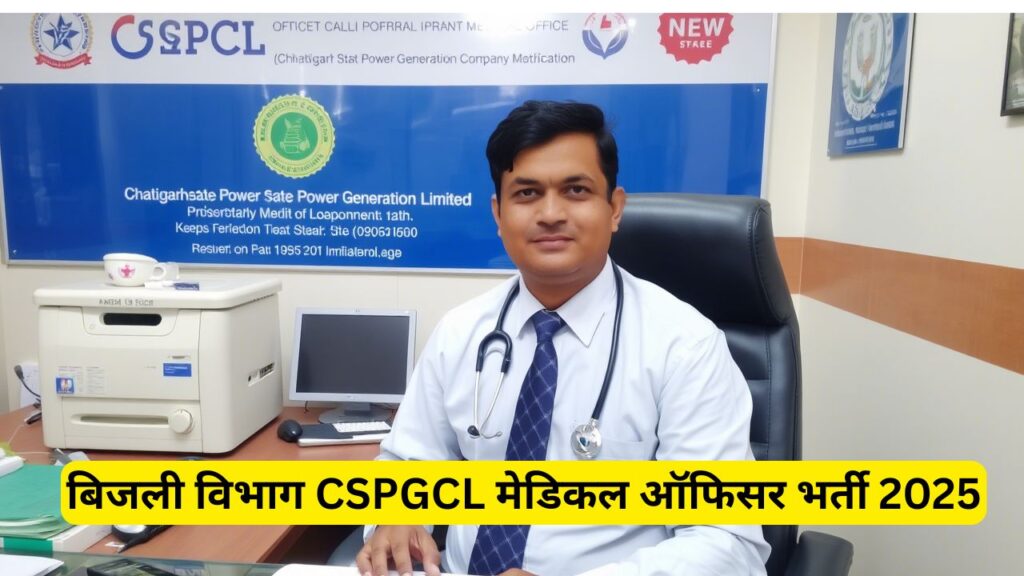 CSPGCL Medical Officer Vacancy