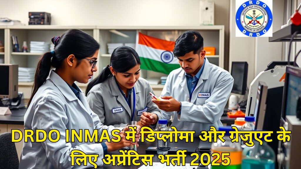 DRDO INMAS Apprentice Vacancy
