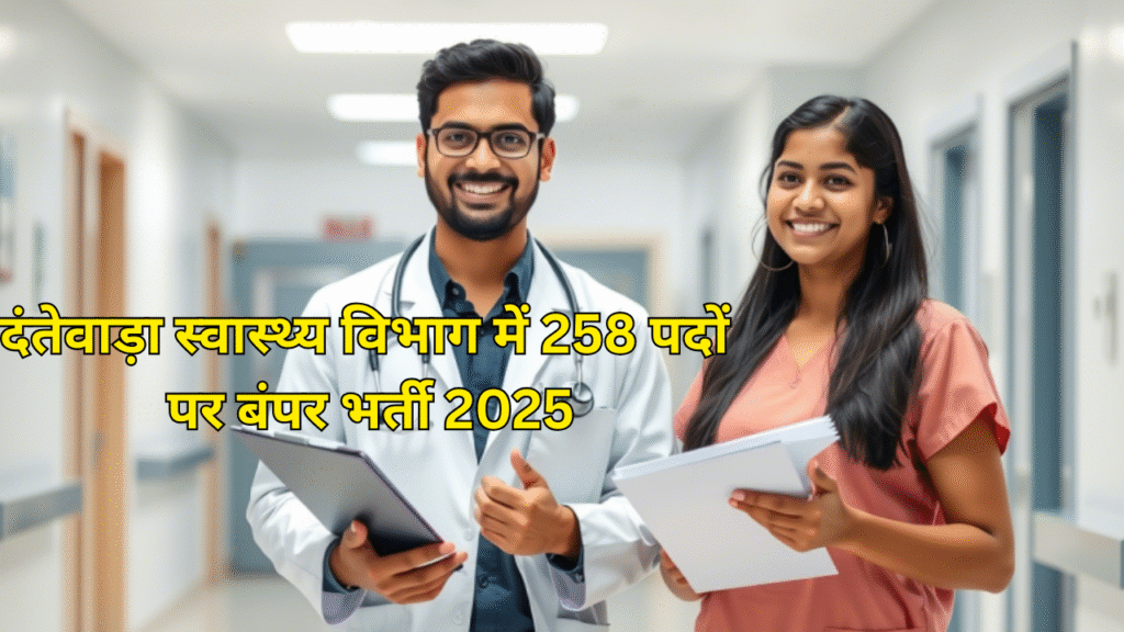 Dantewada Health Department Vacancy