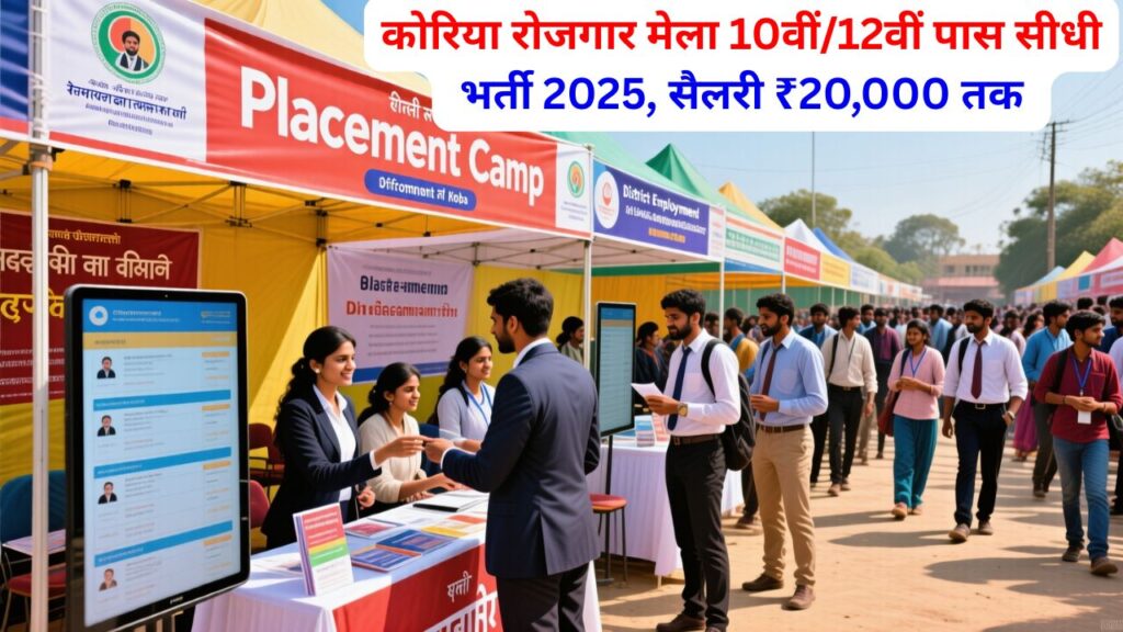 Koriya Placement Camp Bharti