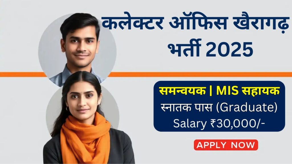 Khairagarh Collector Office Vacancy