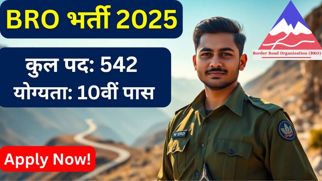 BRO Mechanic MSW Recruitment