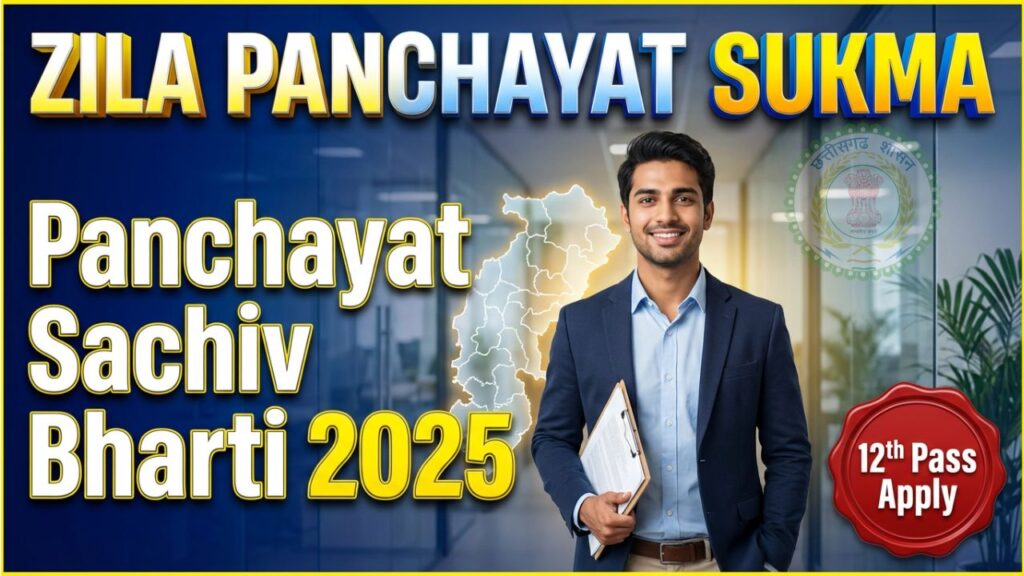 Sukma Gram Panchayat Sachiv Bharti