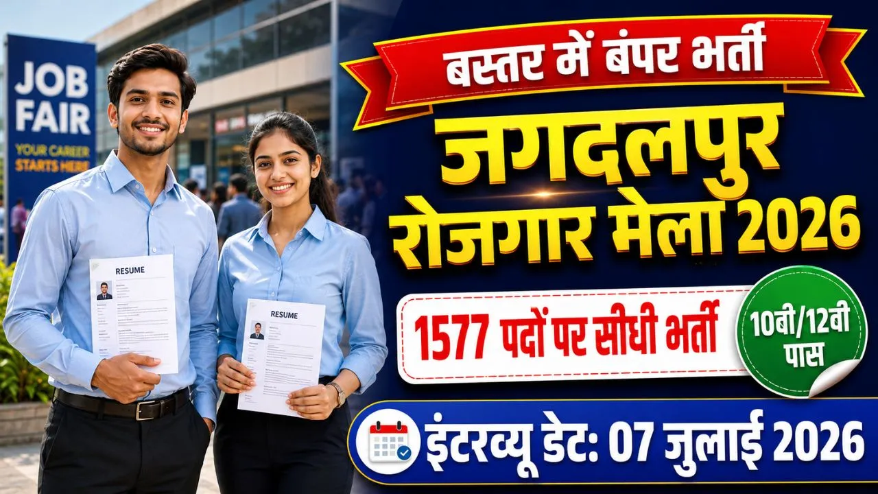 Jagdalpur Rojgar Mela 2026